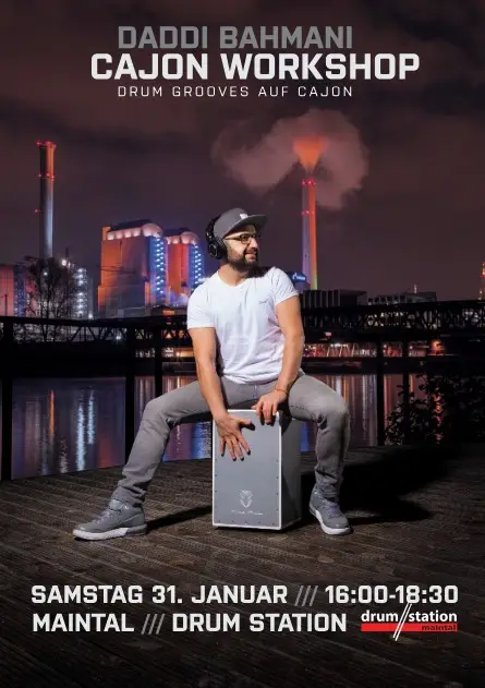Cajon Workshop mit Daddi Bahmani